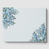 ブルーデルフィニウム ゲストブック (裏面)