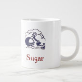 ブルーデルフトオランダガールシュガー ジャンボコーヒーマグカップ (右)