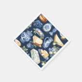 ブルーデルフト ティーパーティー スタンダードカクテルナプキン (角)