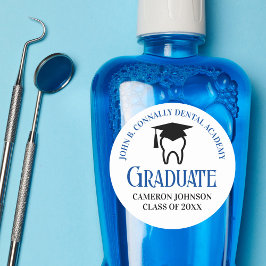 ブルーデンタルカスタムスクール歯科医師卒業パーティー ラウンドシール