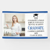 ブルーデンタルスクール卒業パーティーの写真 横断幕 (横)