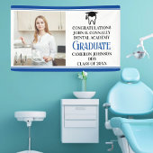 ブルーデンタルスクール卒業パーティーの写真 横断幕