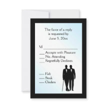 ブルーデーゲイ結婚とメニューの選択