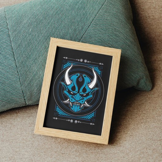 ブルーデーモンオニマスク ポスター