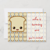 ブルートの招待誕生日パーティー 招待状 (正面)