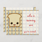 ブルートの招待誕生日パーティー 招待状 (正面/裏面)