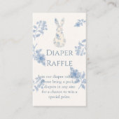 ブルートイルイースターベイビーシャワー エンクロージャーカード (正面)