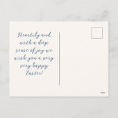 ブルートイルイースター シーズンポストカード (裏面)