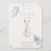 ブルートイルイースター 招待状 (正面)