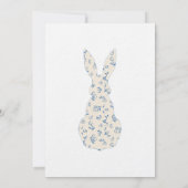 ブルートイルベビーシャワー 招待状 (裏面)