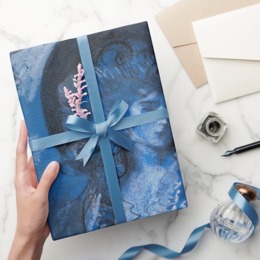 ブルートイルレデフランスのィ ラッピングペーパー (ギフト)