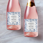 ブルートイルヴィンテージウェディング ワインラベル