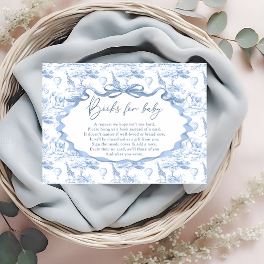 ブルートイレサファリ動物ブックベビーチケット エンクロージャーカード