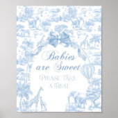 ブルートイレサファリ動物ベビシャワースイートトリートメント ポスター (正面)