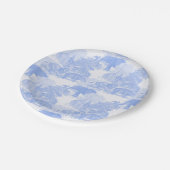 ブルートイレジャングルアニマルズサファリチノワセリー ペーパープレート (アングル)