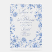 ブルートイレチノワセリーブライダルシャワーウェルカム アクリルサイン (正面)