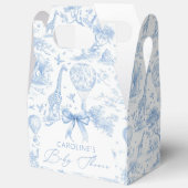 ブルートイレデジュイサファリボーイベビーシャワー フェイバーボックス (見開き)