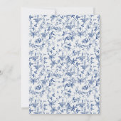 ブルートイレデジュイティーパーティーブライダルシャワー 招待状 (裏面)