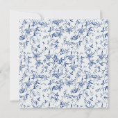 ブルートイレデジュイティーパーティーブライダルシャワー 招待状 (裏面)