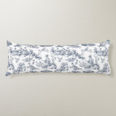 ブルートイレデジュイフランスのカントリースタイル ボディピロー (正面)