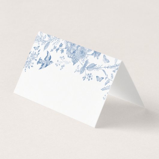 ブルートイレデジュイフローラ座席表テーブルデコール (正面)