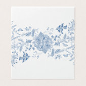 ブルートイレデジュイフローラ座席表テーブルデコール (外部フラット)