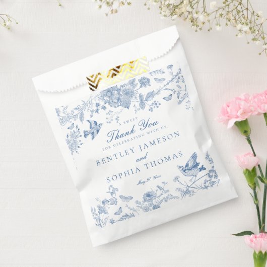 ブルートイレデジュイフローラ結婚ズデザート フェイバーバッグ (封をした状態)