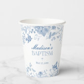 ブルートイレデジュイヴィンテージフローラバプテスマ 紙コップ (裏面)