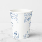 ブルートイレデジュイヴィンテージフローラバプテスマ 紙コップ (右)