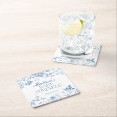 ブルートイレデジュイヴィンテージフローラベビー散布機 スクエアペーパーコースター (インサイチュ)