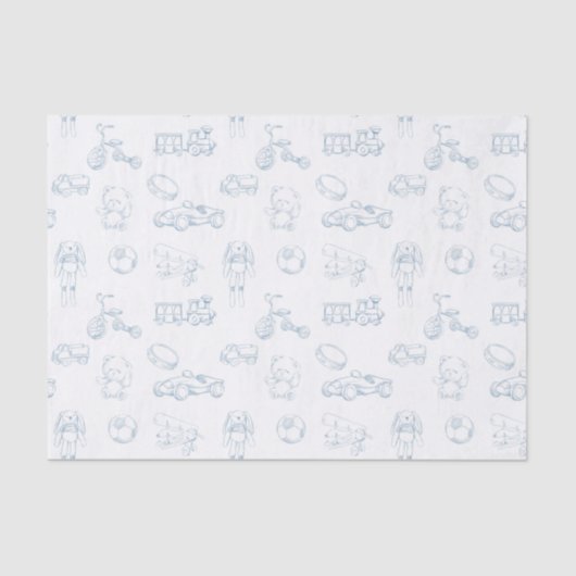 ブルートイレデジュイヴィンテージ子供部屋 薄葉紙 (正面)