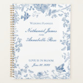 ブルートイレデジュイヴィンテージ結婚フローラ プランナー手帳 (正面)