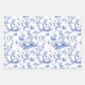 ブルートイレデジュエスターバニー ラッピングペーパーシート (正面)