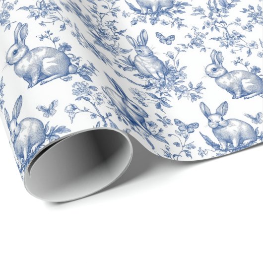 ブルートイレデジュエスターバニー ラッピングペーパー (ロールコーナー)