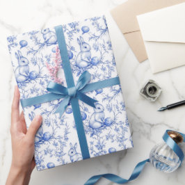 ブルートイレデジュエスターバニー ラッピングペーパー