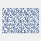 ブルートイレブーケ3 ラッピングペーパーシート (正面3)