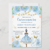 ブルートゥットダークスキンバレリーナキンセアニェラ 招待状 (正面)