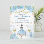 ブルートゥットダークスキンバレリーナスウィート16 招待状 (スタンド正面)