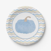 ブルートゥールの小さなカボチャ ペーパープレート (正面)