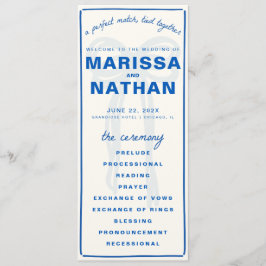 ブルートウ描ズボウ結婚式 プログラム