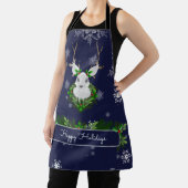 ブルートナカイのクリスマスエプロン エプロン (インサイチュ)