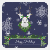 ブルートナカイのシール スクエアシール (正面)