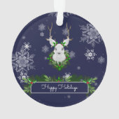 ブルートナカイオーナメント オーナメント (裏面)