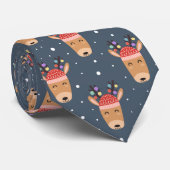 ブルートナカイ素朴キュートお洒落おもしろい ネクタイ (ロール)