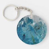 ブルートパーズ キーホルダー (正面)