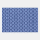 ブルートフランスのリオ3幾何学的ラッピング紙 ラッピングペーパーシート (正面3)