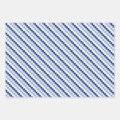 ブルートフランスのリオ3幾何学的ラッピング紙 ラッピングペーパーシート (正面2)