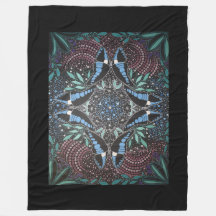 ブルートライアングルバタフライオーストラリア先住民アート