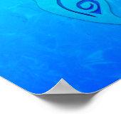 ブルートライバルカメ ポスター (角)