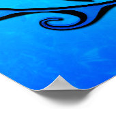 ブルートライバルタートルサン ポスター (角)